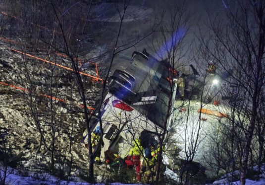 Kecelakaan bus di Norwegia