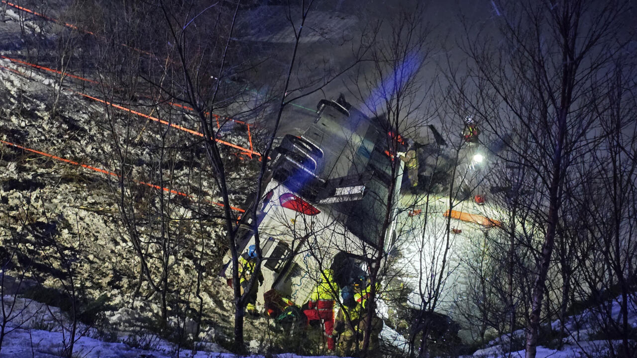 Kecelakaan bus di Norwegia